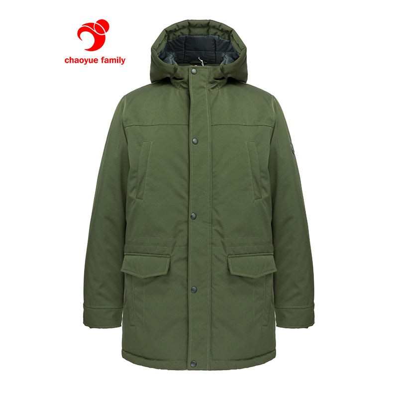 OEM Winter Jacket Hooded Men's Padded Coat Mens Puffer Jacket