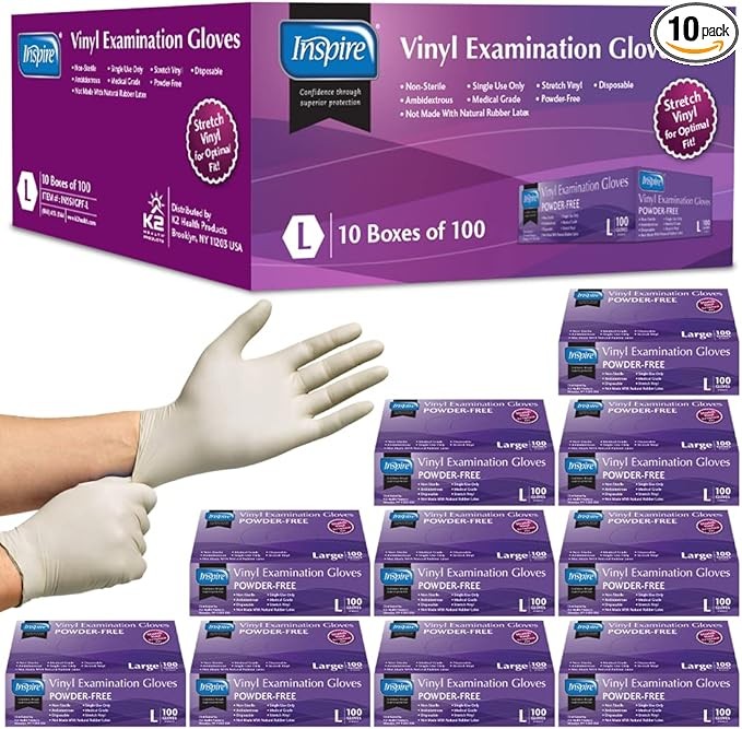 Inspire medical gloves test gloves
